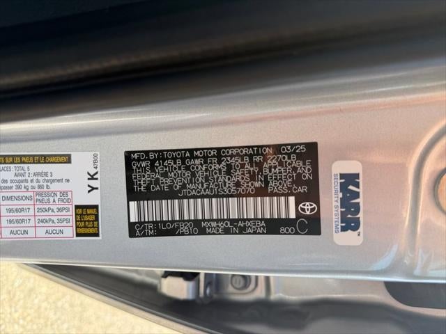 2025 Toyota Prius LE