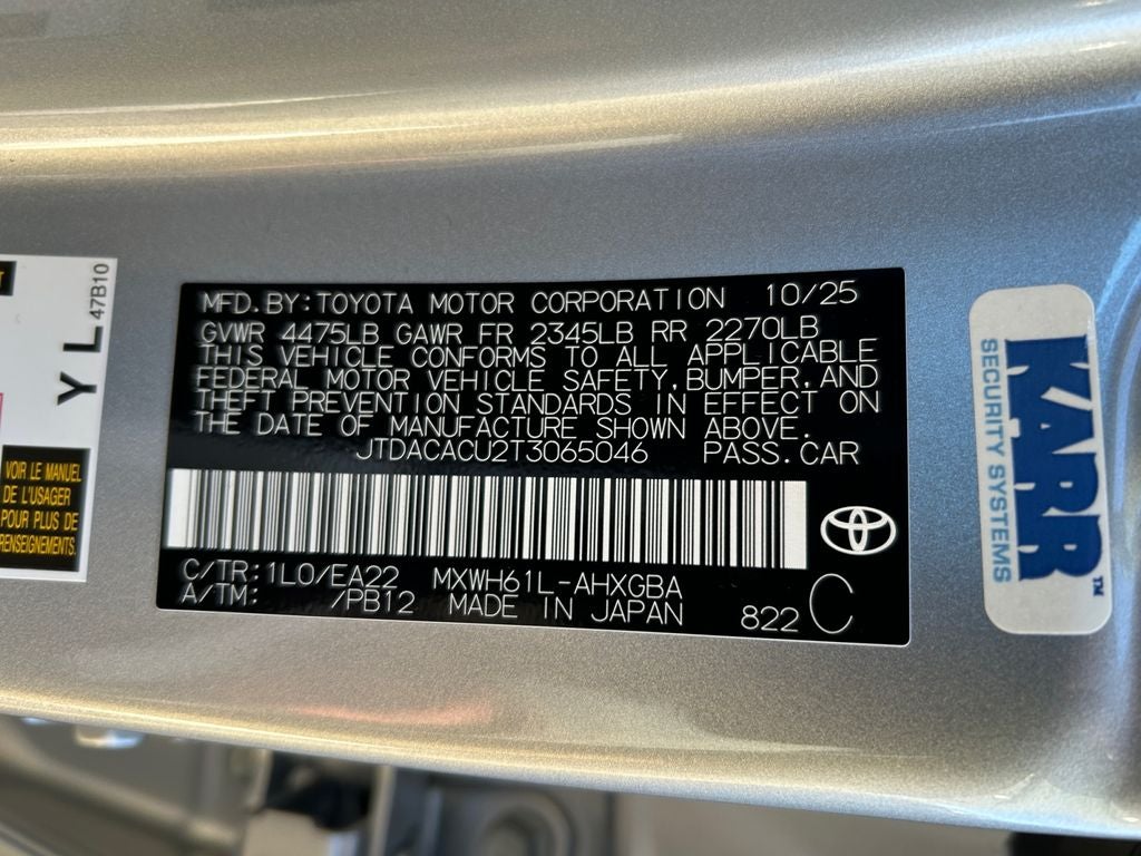 2026 Toyota Prius Plug-in Hybrid XSE