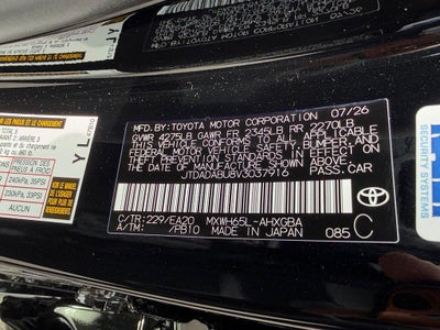 2027 Toyota Prius XLE AWD