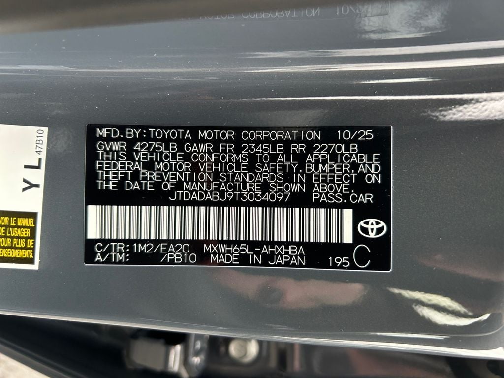 2026 Toyota Prius Limited