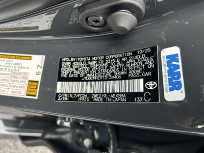 2026 Toyota Corolla Hybrid Hybrid SE