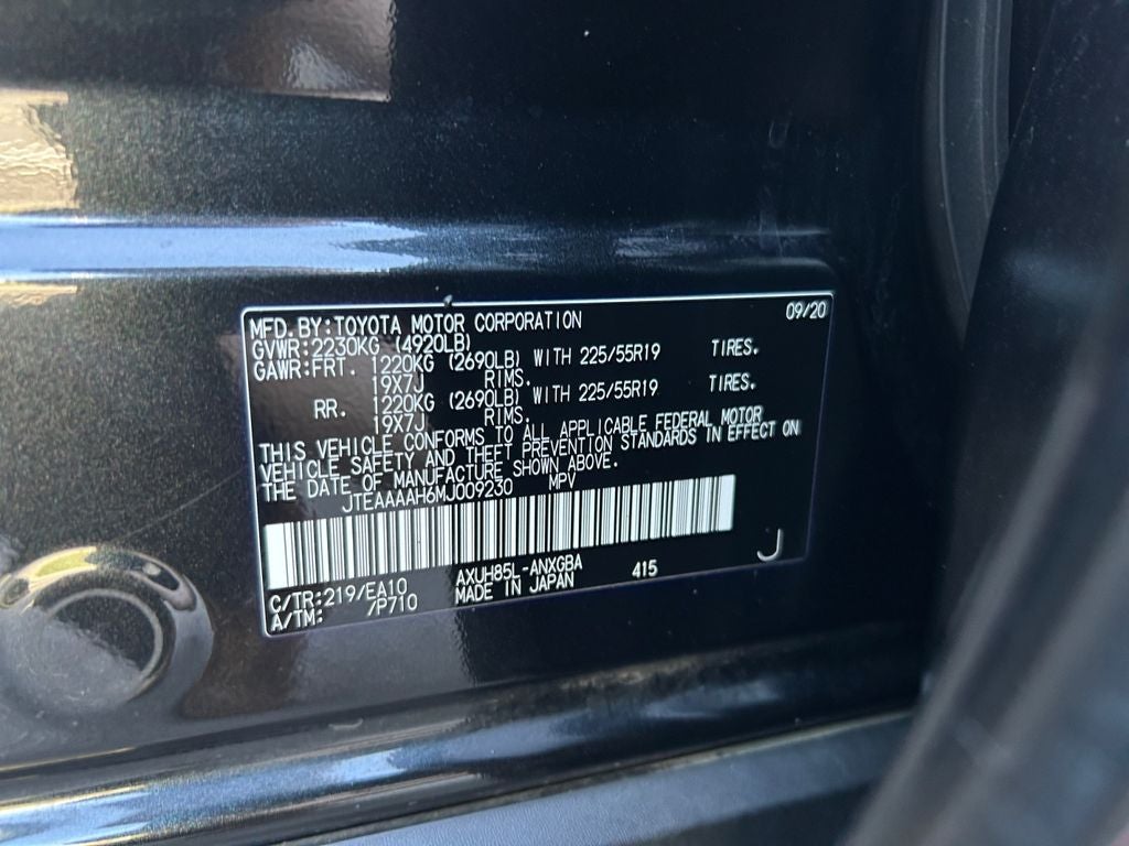 2021 Toyota Venza XLE XLE