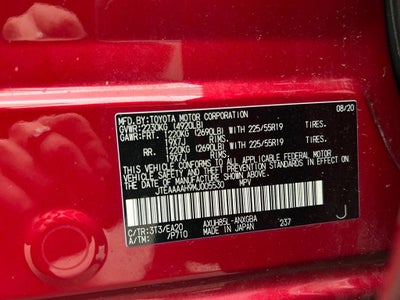 2021 Toyota Venza XLE