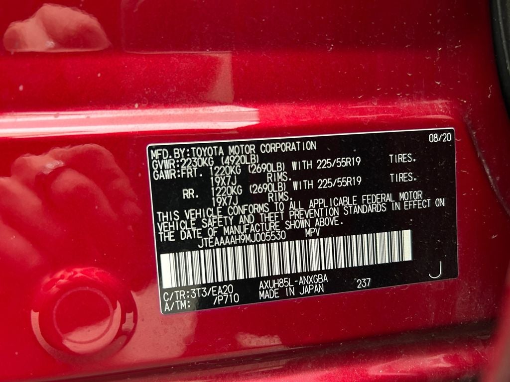 2021 Toyota Venza XLE