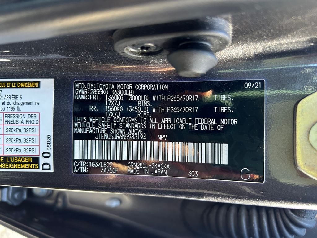 2022 Toyota 4RUNNER SR5 Premium 1 Owner