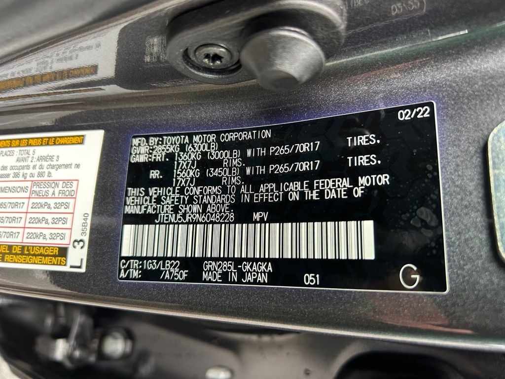 2022 Toyota 4Runner SR5 Premium