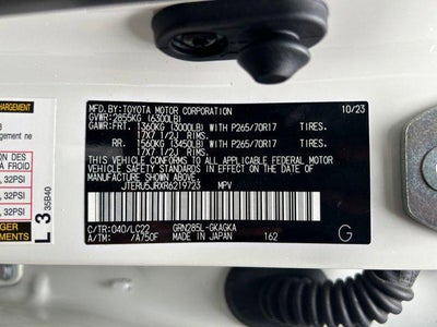 2024 Toyota 4RUNNER TRD Off-Road Premium