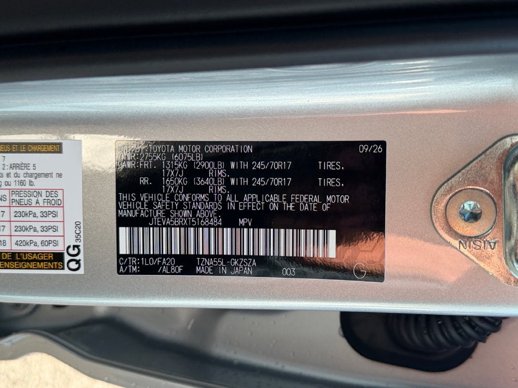 2026 Toyota 4Runner SR5