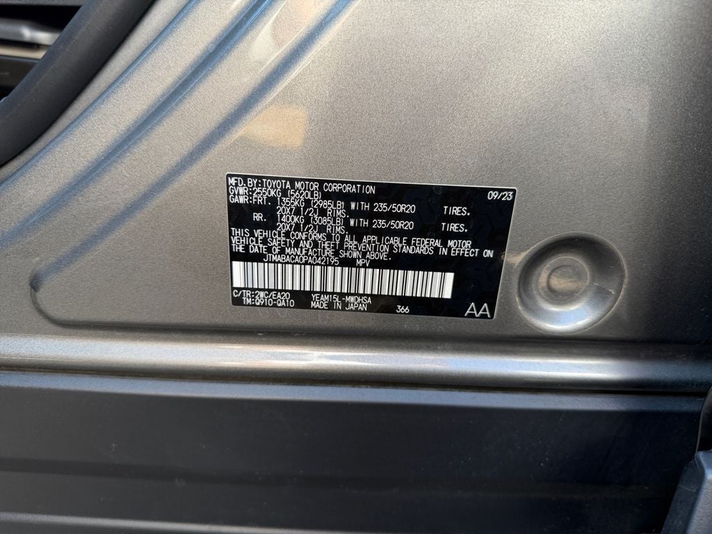 2023 Toyota bZ4X Limited