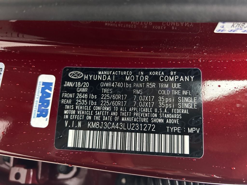 2020 Hyundai Tucson Value