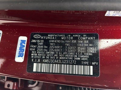 2020 Hyundai Tucson Value