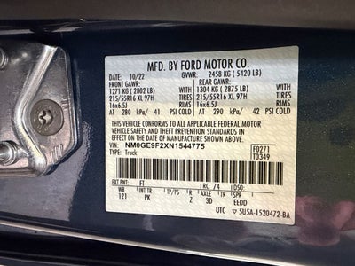 2022 Ford Transit Connect XLT FREEDOM PACKAGE CAMPER