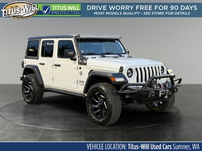 2018 Jeep Wrangler Unlimited Sport S Lift wheels & tires