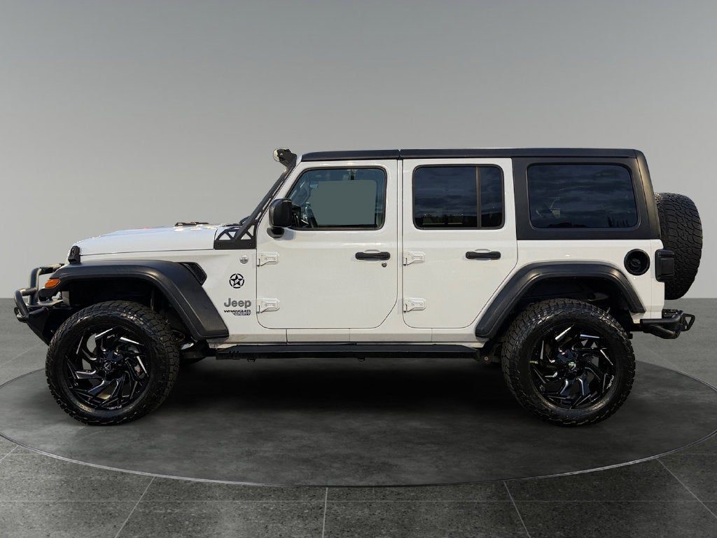 2018 Jeep Wrangler Unlimited Sport S Lift wheels & tires