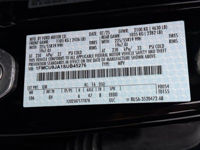 2025 Ford Escape Platinum