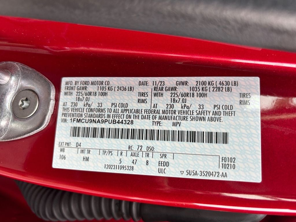 2023 Ford Escape ST-Line Select