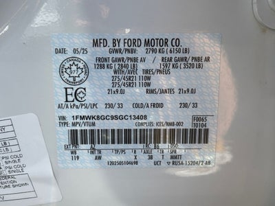2025 Ford Explorer ST