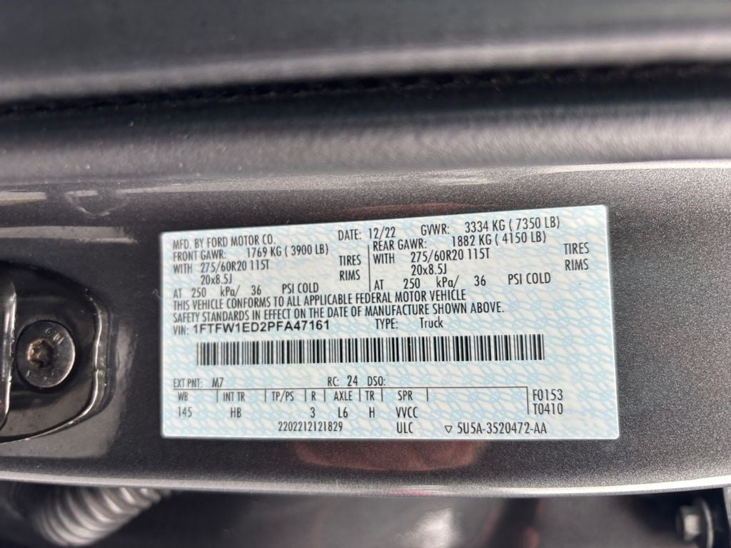 2023 Ford F-150 Lariat