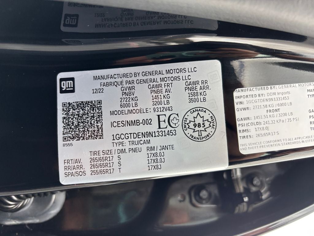 2022 Chevrolet Colorado Z71