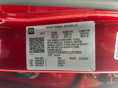 2025 Chevrolet Colorado Z71