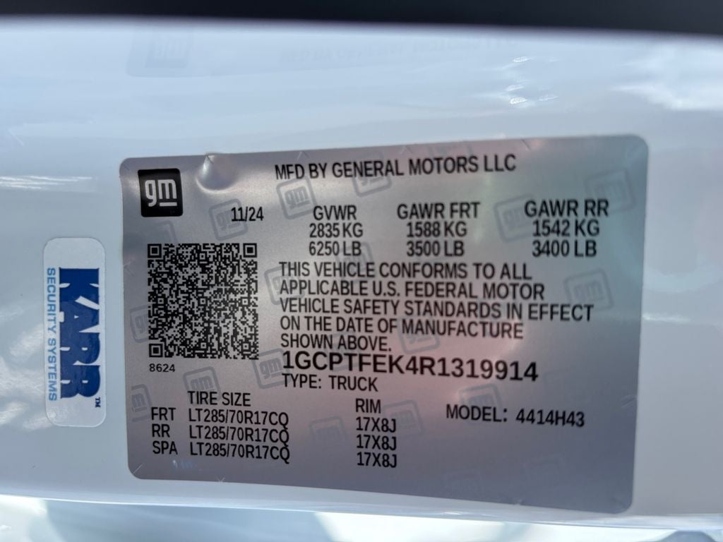 2024 Chevrolet Colorado ZR2