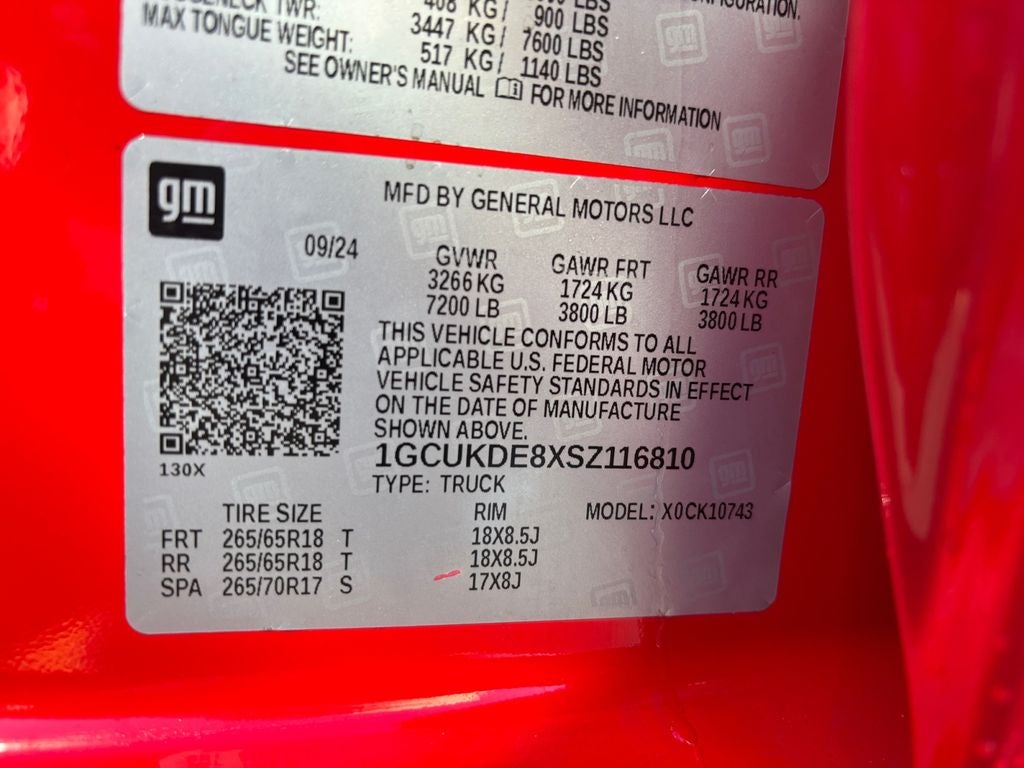 2025 Chevrolet Silverado 1500 LT