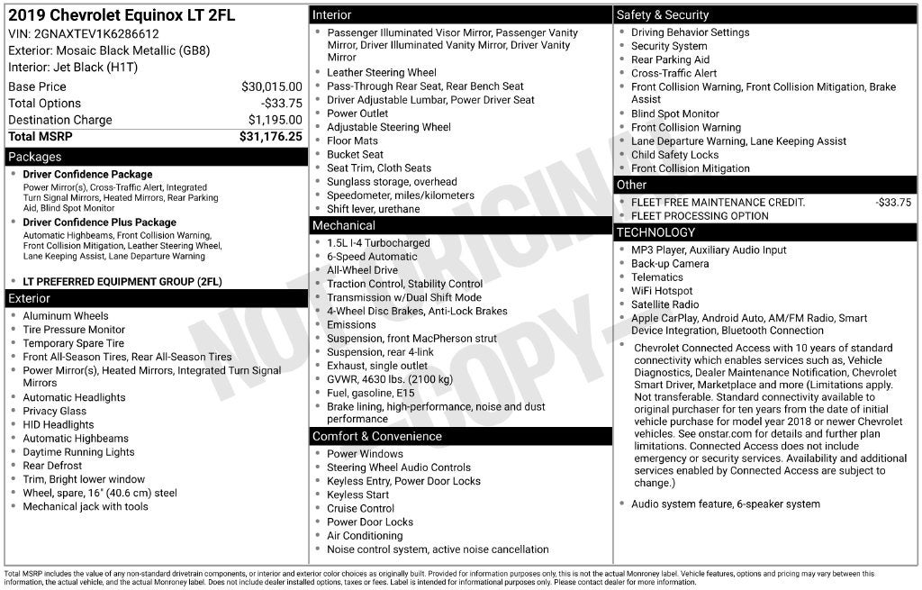 2019 Chevrolet Equinox LT