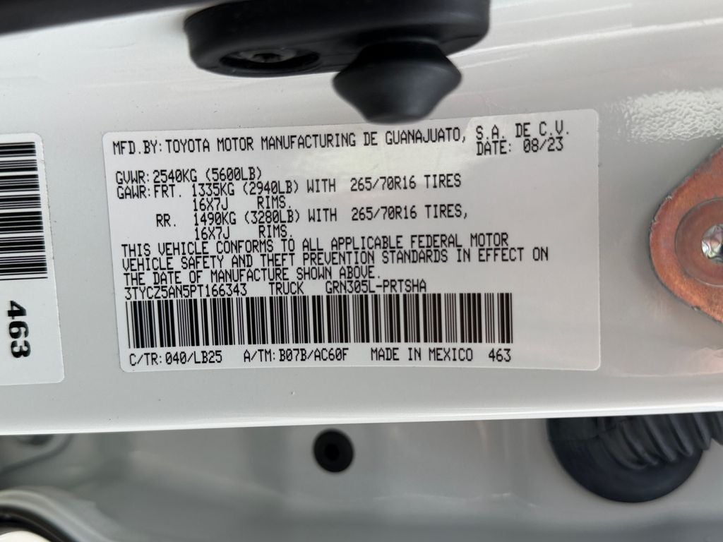 2023 Toyota Tacoma TRD Pro V6