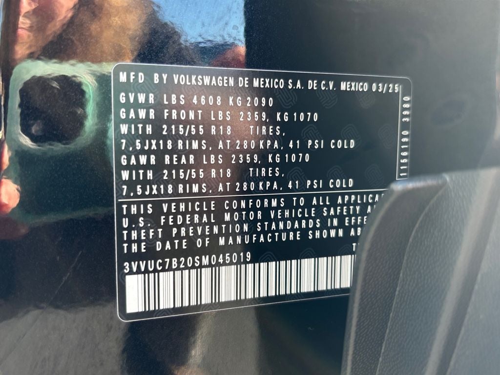 2025 Volkswagen Taos 1.5T SE