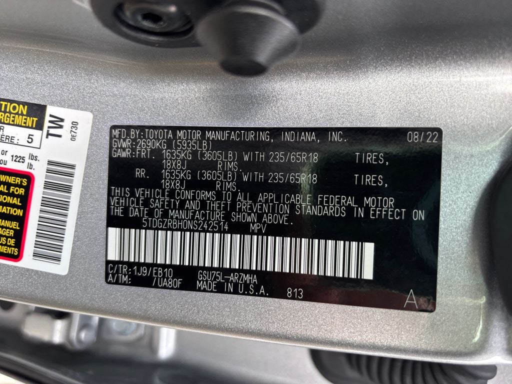 2022 Toyota Highlander XLE