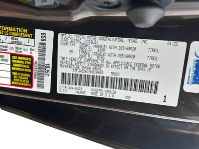 2022 Toyota Tundra Limited