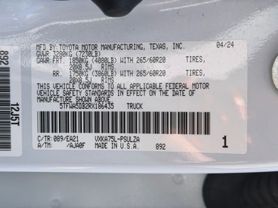 2024 Toyota Tundra Limited