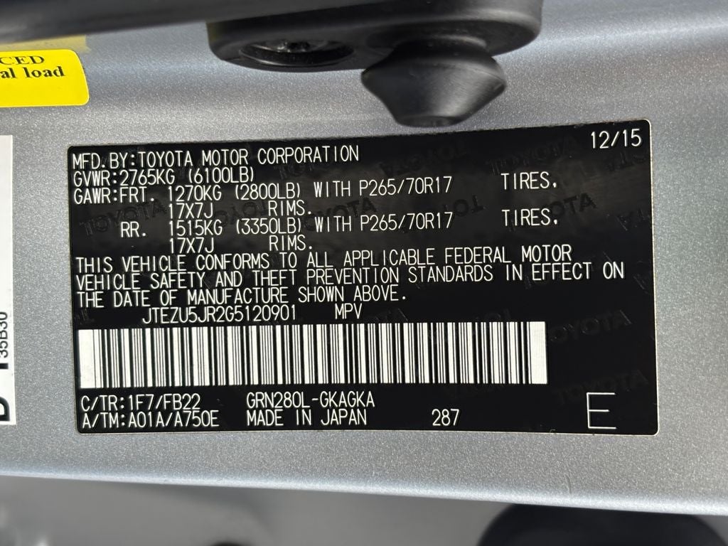 2016 Toyota 4Runner SR5